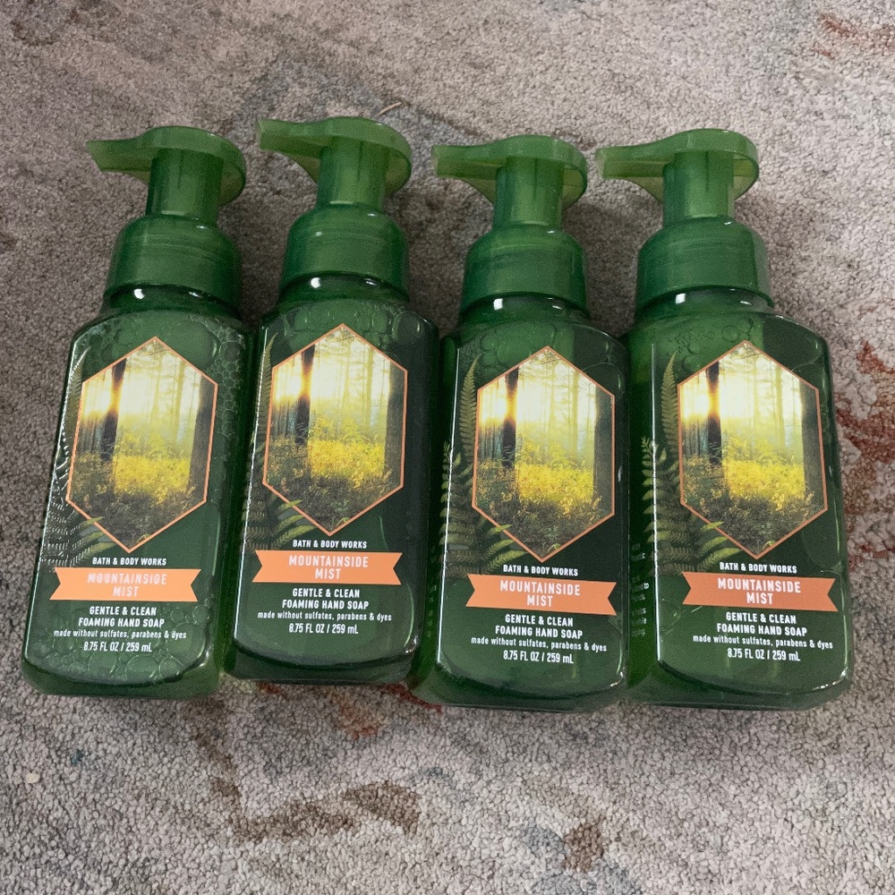 5x Bath & Body Works Foam Hand Soap (Mountainside Mist)